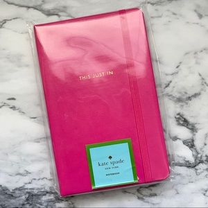 New in packaging pink Kate Spade Notebook